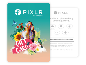 pixlr gift card